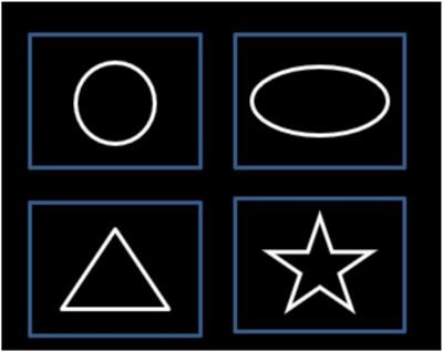 An fMRI study of visual geometric shapes processing